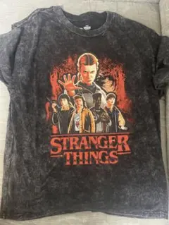 ひ*り様 新品✨ストレンジャーシングス　コラボ Tシャツ ブラック　Sサイズ