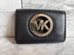MICHAEL KORS 黒 レザー カードケース