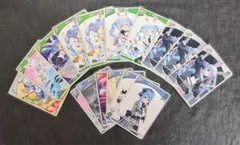 【ホロライブ】星街すいせい/兎田ぺこら デッキパーツ17枚セット/引退品