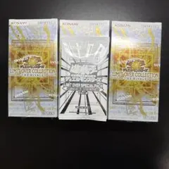 遊戯王リミットオーバーコレクションライバルズ　3boxシュリンク付き　プロモ付