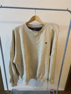 Champion ベージュ スウェット