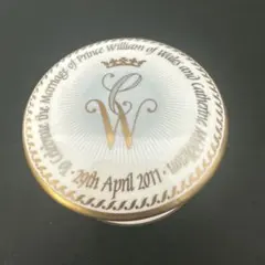 ウィリアム皇太子　キャサリン皇太子妃　結婚記念　プレート　ハドソン&ミドルトン ウィリアム皇太子 キャサリン皇太子妃 結婚記念 プレート ハドソン