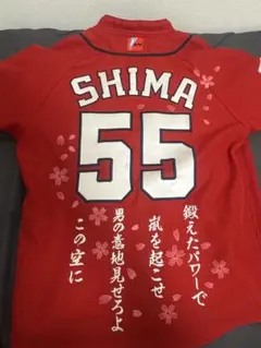 広島カープ 平川蓮 直筆サイン入りユニフォーム 2026日南キャンプ L