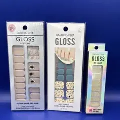 DASHING DIVA GLOSS 3個セット（ハンド2個フット1個）