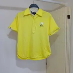 BURBERRY GOLF レディース ポロシャツ イエローのサムネイル