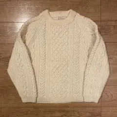 INVERALLAN/インバーアラン/1A/ハンドニット/ 英国製/茶タグ