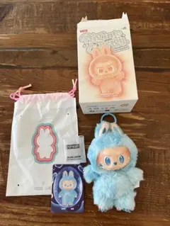 【正規品】POP MART LABUBU ビッグイントゥエナジー HOPE 水色