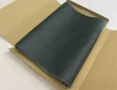 レザークラフト　レザー　牛革　革　ダークグリーン　2枚　#1560