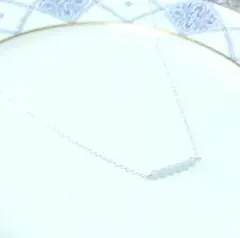 ブルーレースのネックレス    シルバー925