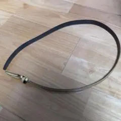 ナンタケットバスケット用 レザーショルダーストラップ グレイミスト