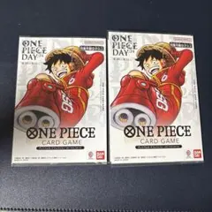 ワンピースカード ワンピースデイ2024 新品未開封　　2個セット