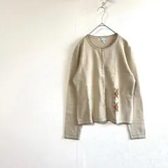 ハーモニカ カーディガン ラムウール 日本製 羽織り 柔らかい 優しい 上品 春のサムネイル