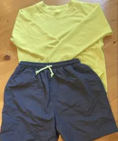 LOWRYS FARM SWIMセットアップ　ラッシュガード　120-130cm