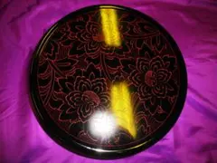 讃岐特産 香川漆器 美術漆器 蒟醤(きんま) 菓子鉢 - メルカリ