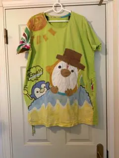 ELRODEO エルロデオ 半袖Tシャツ ペンギン かき氷