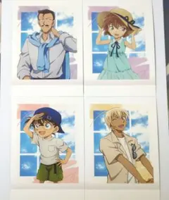 名探偵コナン　ぱしゃこれ　隻眼の残像　4枚セット