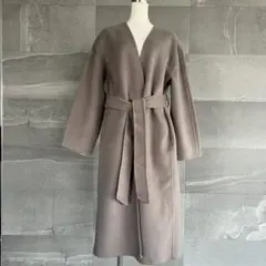 FRAY.ID ノーカラー　ロングコート