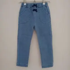 apres les cours キッズ 110cm デニム ロングパンツのサムネイル