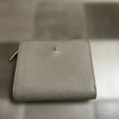 LANVIN en Bleu 二つ折り財布 ベージュ　微使用感有り　中面美品のサムネイル
