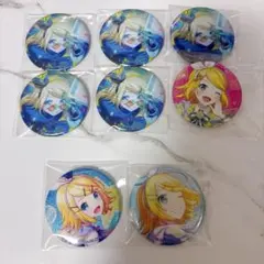 プロセカ 鏡音リン グリッター缶バッジ まとめ売り