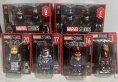 【新品未開封】MARVEL STUDIOS × BE@RBRICK セット