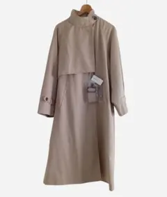 新品13200円　Archives ベージュ ウエストベルト付き　ロングコート