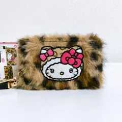 サンリオキャラクターズ　スマートキーケース　ヒョウ柄 【ハローキティ】