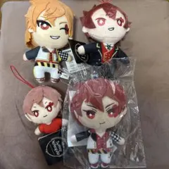 ツイステ アニプレックス 公式 ミニぬいぐるみ ハーツラビュル 3人