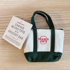 Trader Joe's Canvas トレジョ　キャンバス　ミニ　エコバッグのサムネイル