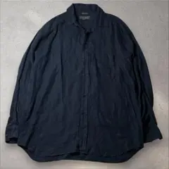 超ワイド✨ 00s Banana Republic アイリッシュ リネン シャツ - メルカリ
