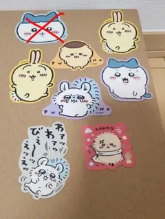 ちいかわ　色々ステッカー　7枚セット