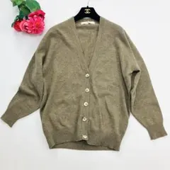 美品　INGEBORG カーディガン　ニット　ブラウンのサムネイル
