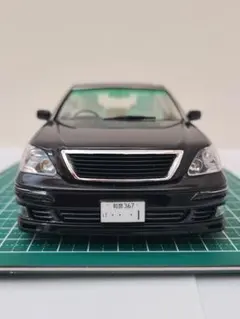 アオシマ トヨタ セルシオ 30系後期 ローダウン 1/24 プラモデル 完成