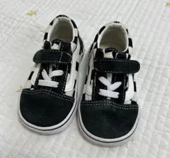 Vans ブラック・ホワイト スニーカー13.5cm