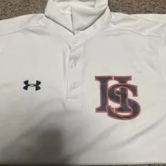 北海道栄　ロゴ ユニフォーム ホワイト