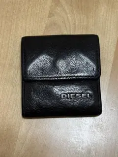 DIESEL ブラックレザー コインケース
