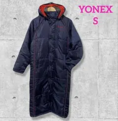 YONEX ベンチコート　ネイビー　S ヒートカプセル＊QC
