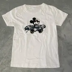 【TAKlHYO CO.,LTD】 ミッキーマウス 半袖Tシャツ 白