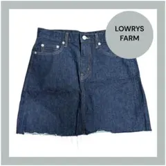 LOWRYS FARM デニムミニスカート
