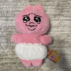 ピンクのキャラクターぬいぐるみ