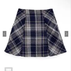 インパン裏地付ツイードミニスカート［tu1429］