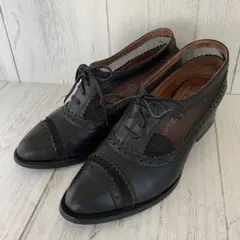 【超美品】ジェフリーキャンベル本革メッシュローファー22.5㎝レースアップのサムネイル