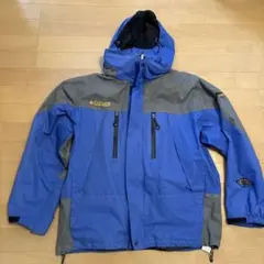 Columbia マウンテンパーカー 青/グレー