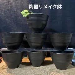 869★陶器リメイク鉢★陶器鉢★多肉★ミニ盆栽★山野草★塊根植物★苔玉★サボテン