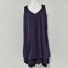 Bo Dre ラブリークイーン シフォン ワンピース【XL】13号 パーティ