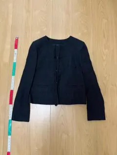 新品タグ付 アンタイトル ツイードジャケット XS