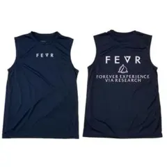 FEVR フォーエバー 速乾 長袖ドライ Tシャツ ネイビー 紺 L ロンT 