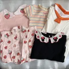 ロンパース　5着セット　70.80