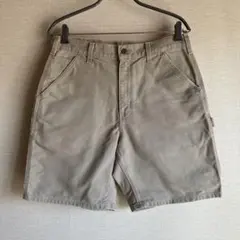 古着 Carhartt ショートパンツ ベージュ グレー 32