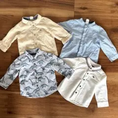 【NEXT H&M】ベビーシャツ4枚